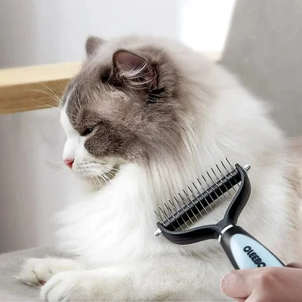 Brosse chat poil long