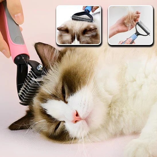 Brosse chat poil long