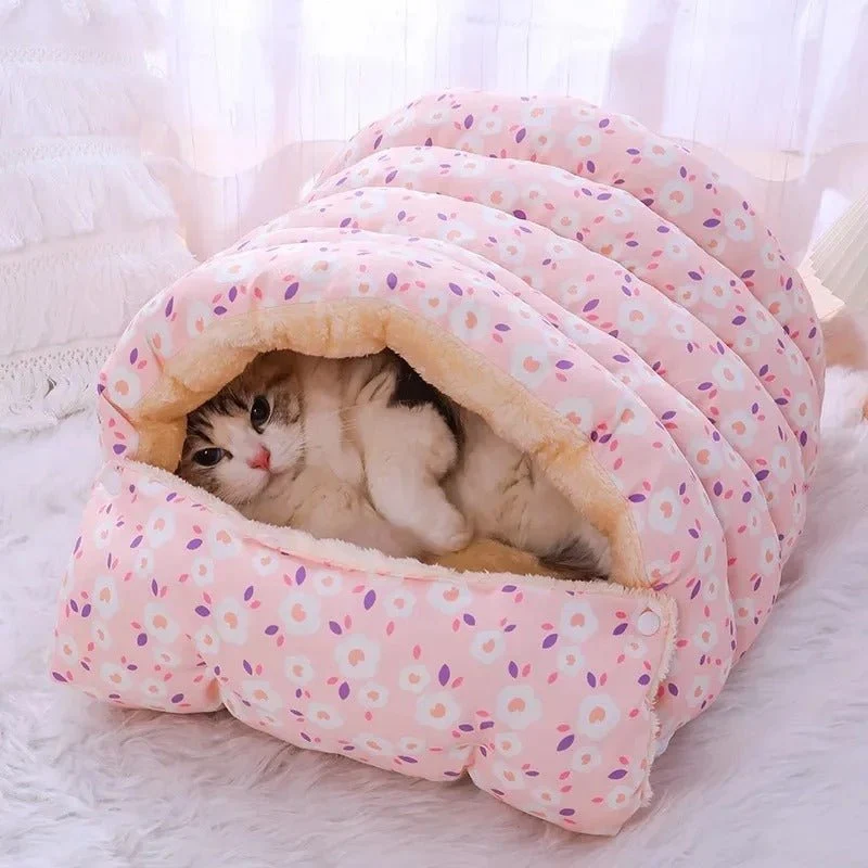 Sac de couchage pour chat - cocon douillet