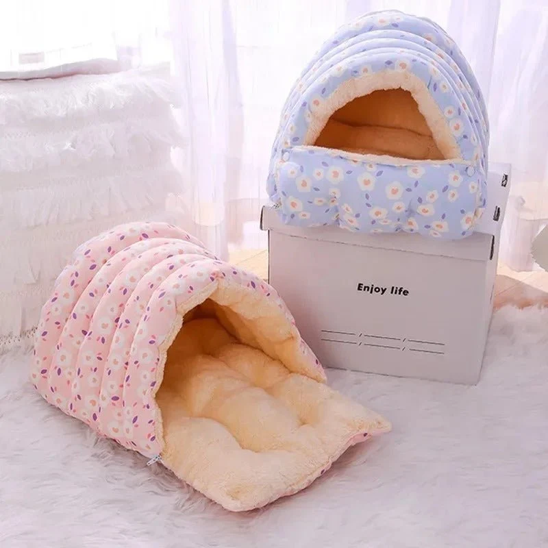 Sac de couchage pour chat - cocon douillet