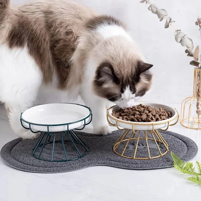 Gamelle chat surélevée - Confort optimal