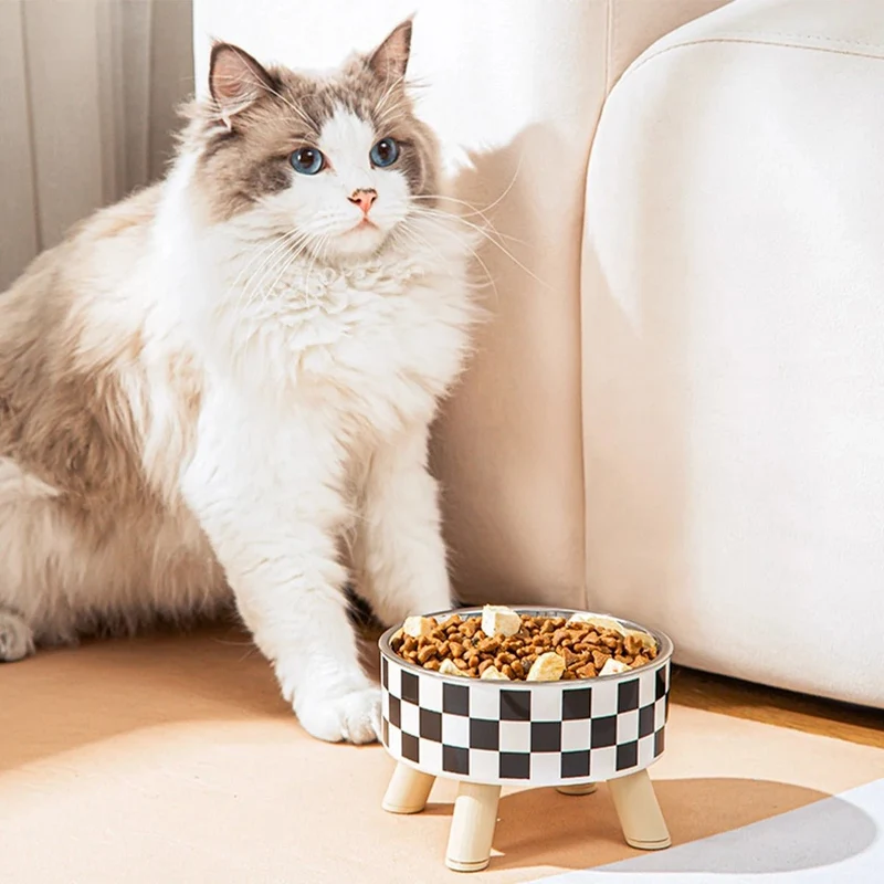 Gamelle chat - Style rétro chic