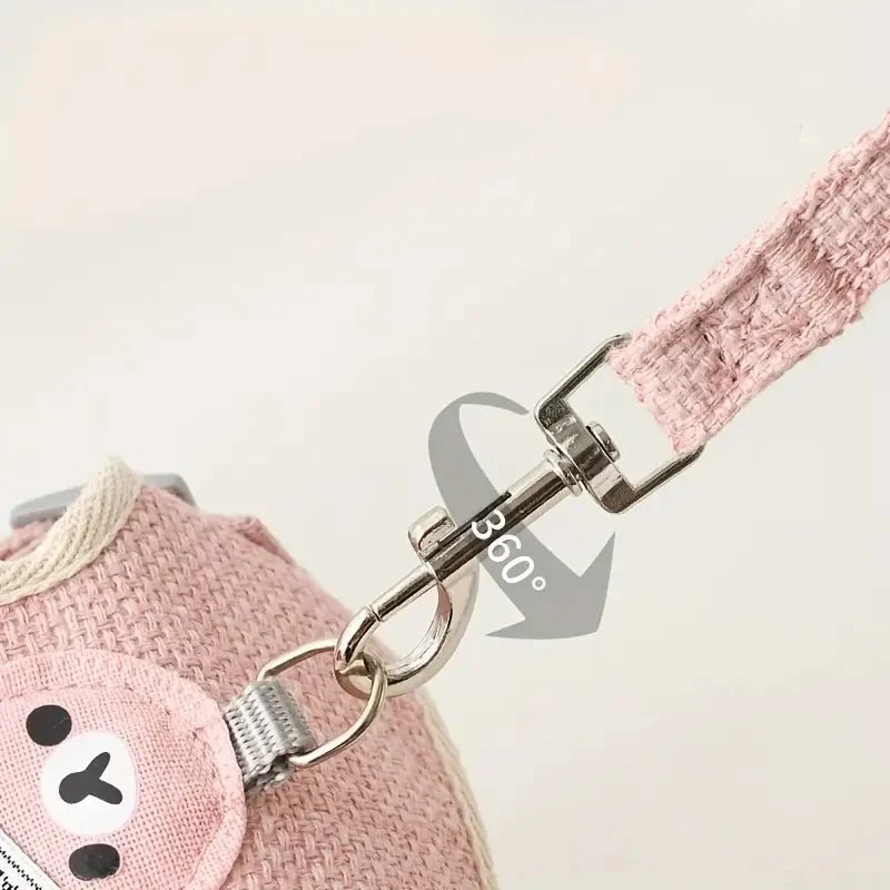 Harnais pour chat - Motif ourson