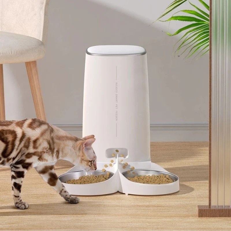 Distributeur automatique de croquettes pour 2 chats - Smart Duo Feeder