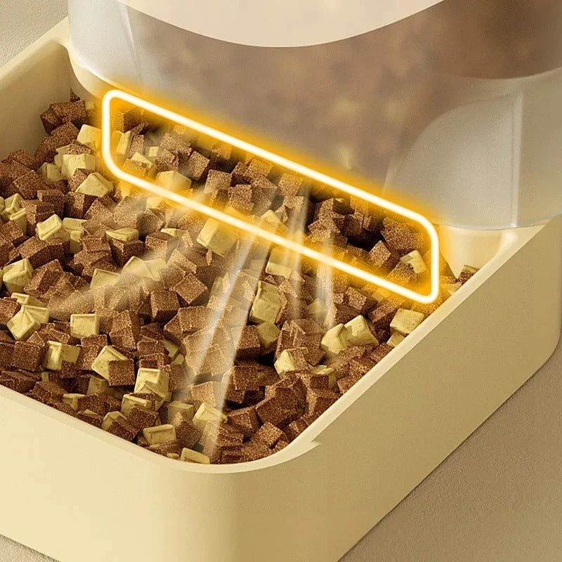 Distributeur de croquettes pour chat - Capacité 2 kg