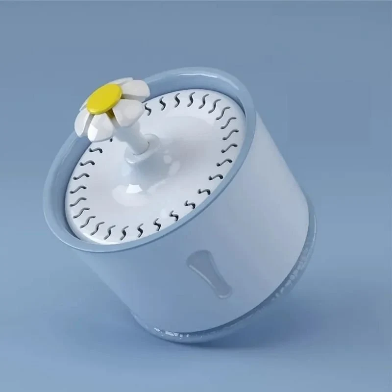 FONTAINE À EAU CHAT - ÉCLAIRAGE LED (2,4L)