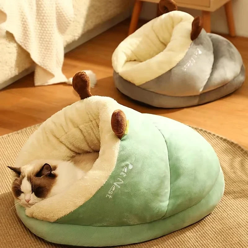 panier pour chat original - En forme de chausson