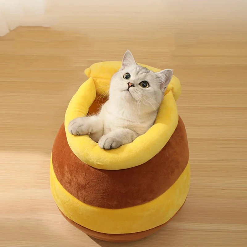 Panier pour chat pot de miel