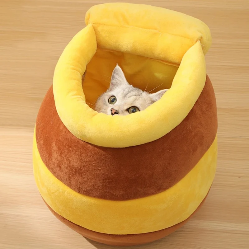 Panier pour chat pot de miel