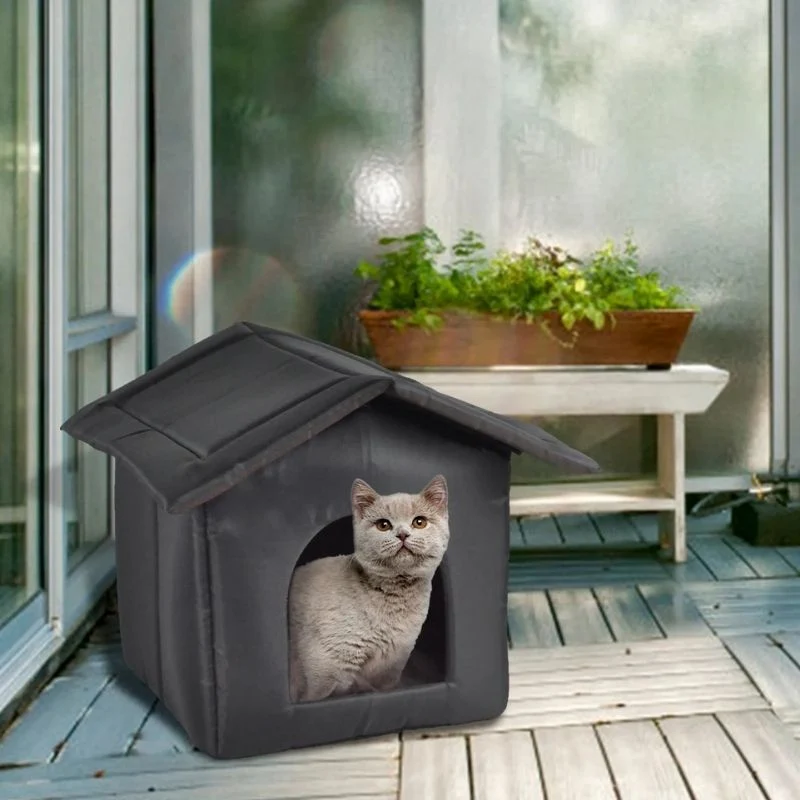 Niche pour chat extérieur - Isolée
