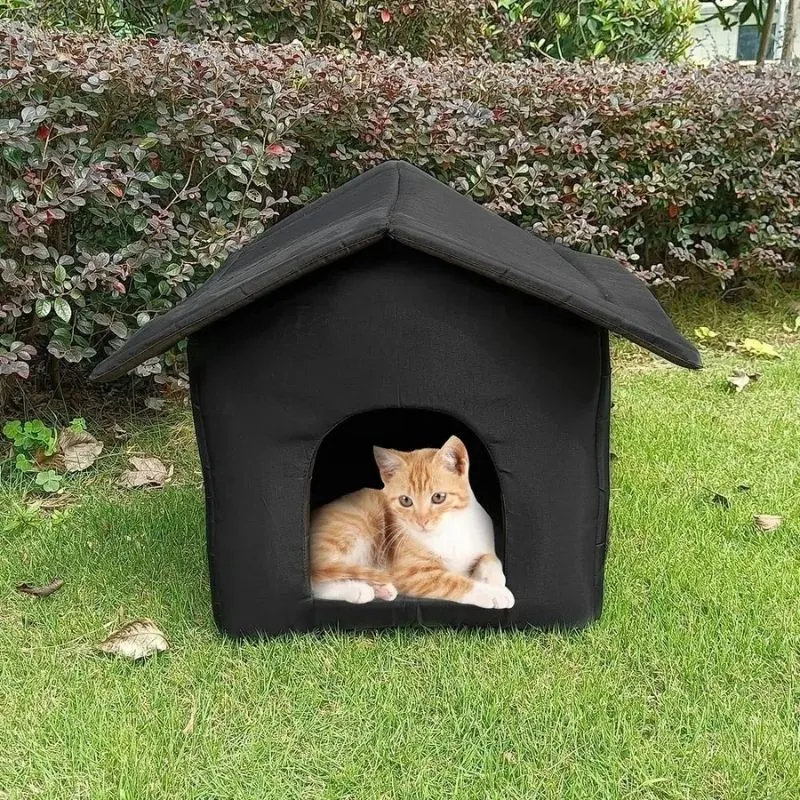Niche pour chat extérieur - Isolée
