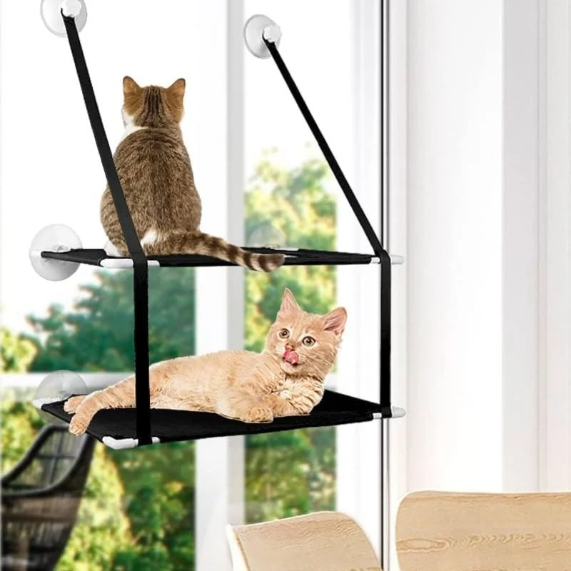 Hamac pour chat fenêtre - Double