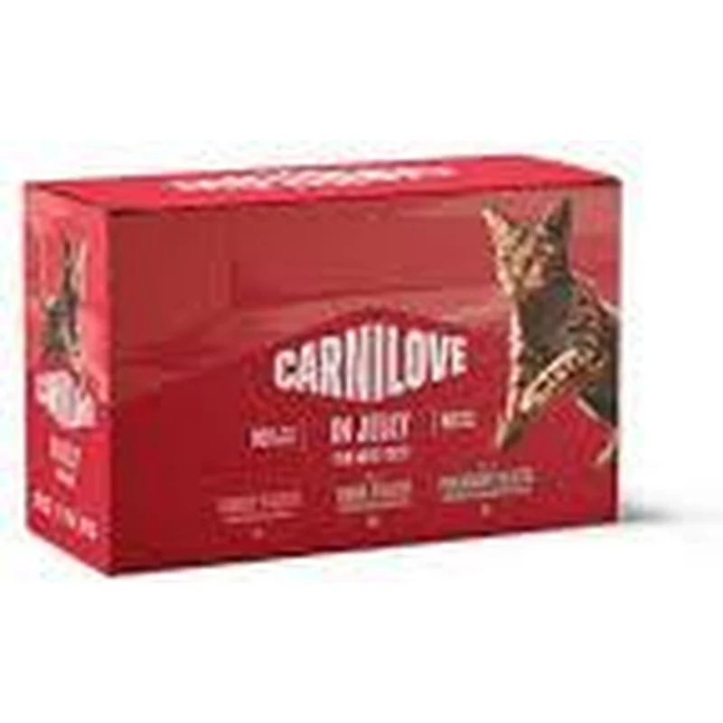 CARNILOVE Adult Multipack Pâtée en Gelée pour Chat 12 x 85 g