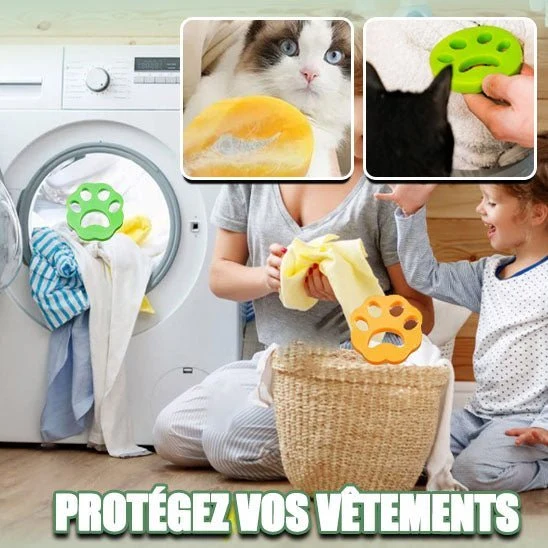 Attrape poil machine à laver - PoilStop™