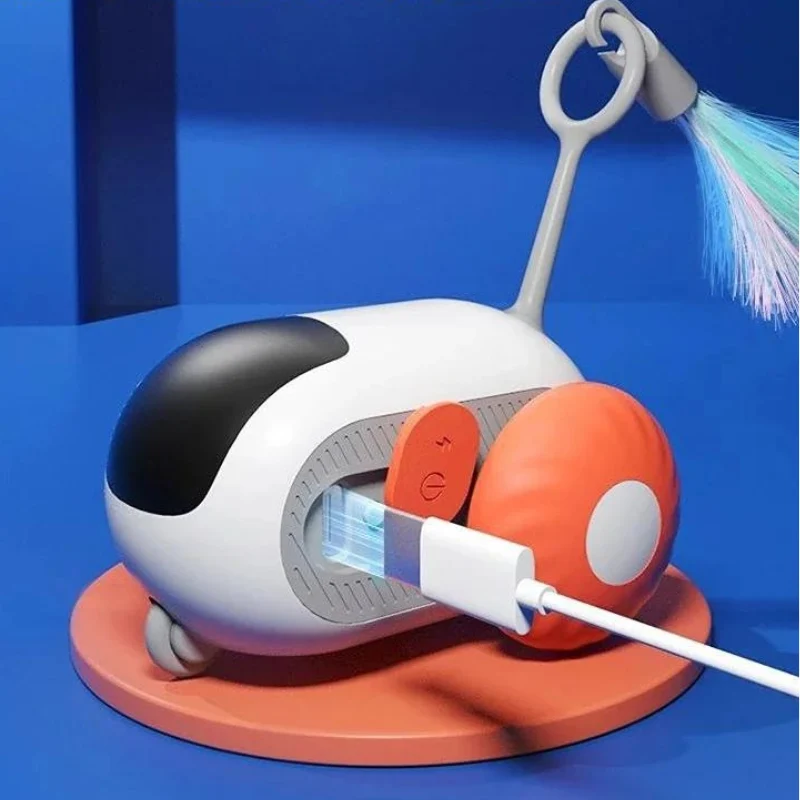 Jouet interactif pour chat - Turbo Cat Car