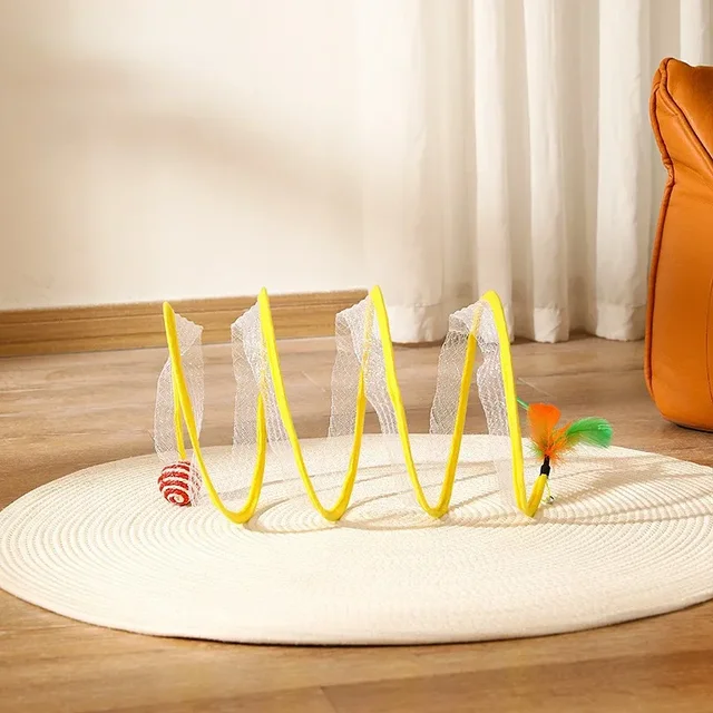 Tunnel pour chat - Interactif en spiral