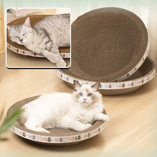 Panier pour chat - Griffoir 2 en 1