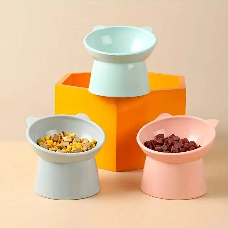 Gamelle chat surélevée - Cat Feeder Bowl