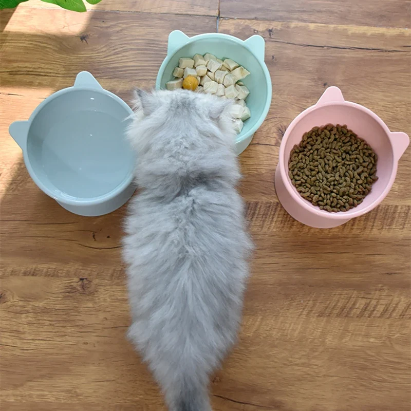 Gamelle chat surélevée - Cat Feeder Bowl
