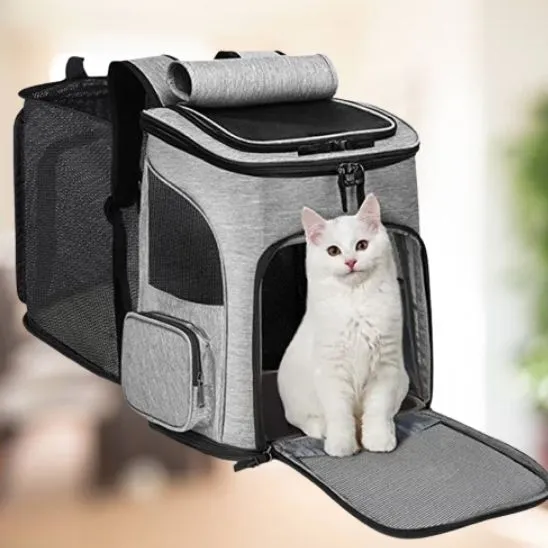 Sac à dos transport chat - Cocon mobile