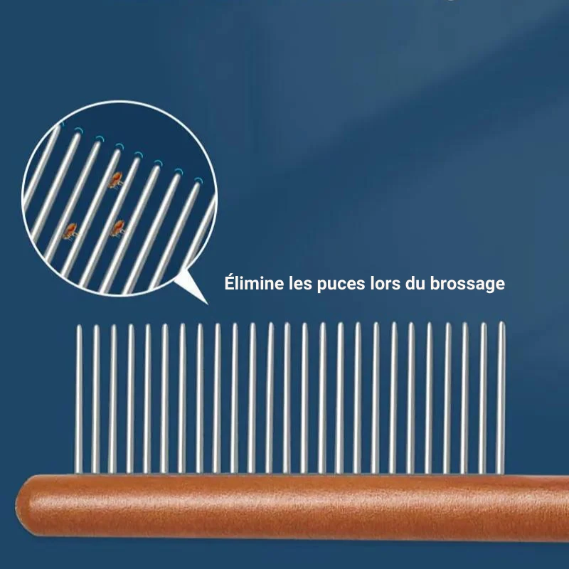 Peigne chat - Kit de 3 Pièces