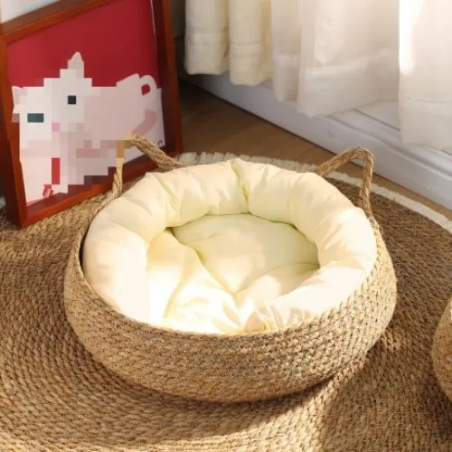Panier chat en osier - ComfyKitty
