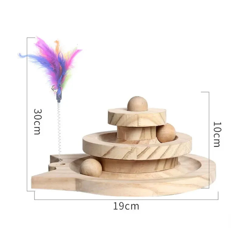 Jouet interactif pour chat Track Tower - Toy