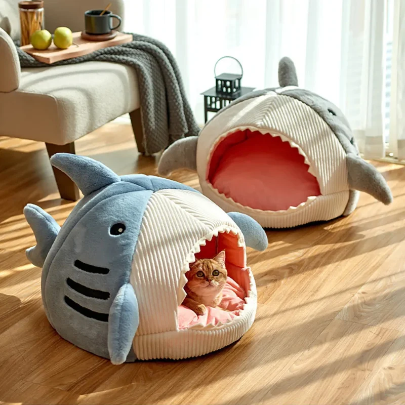 Niche pour chat - Shark Bed