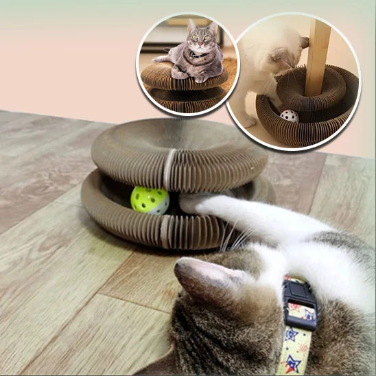 Jouet griffoir pour chat en carton - Organ Toy