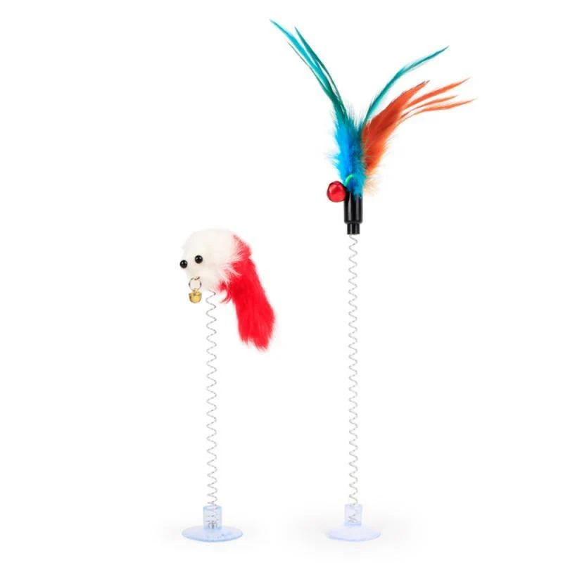 Bâton de plumes avec clochette - ToyStick