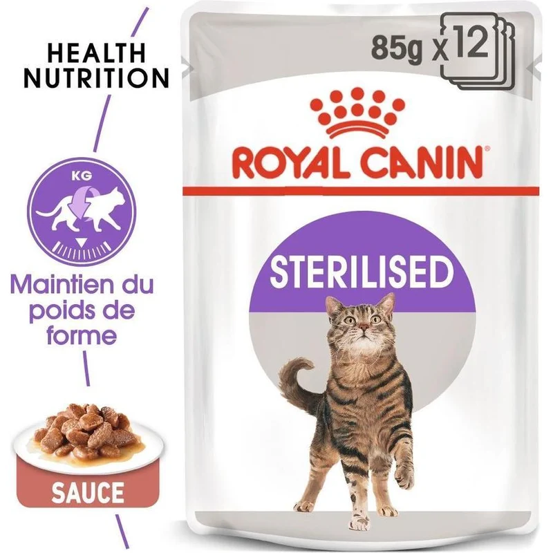 ROYAL CANIN Sterilised Sauce 12x85g