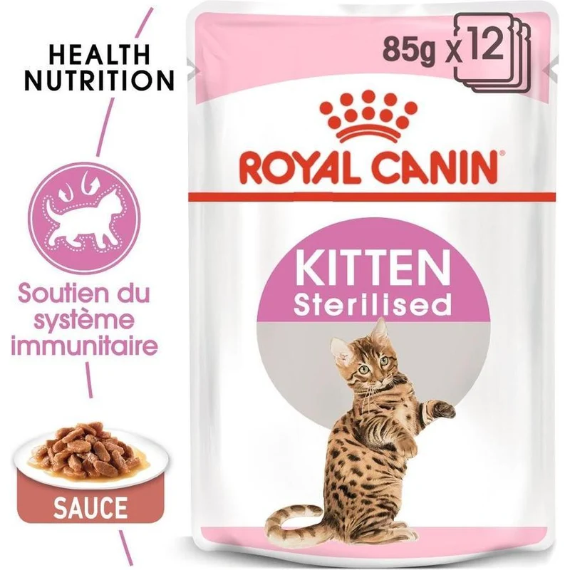 ROYAL CANIN Sterilised Sauce 12x85g