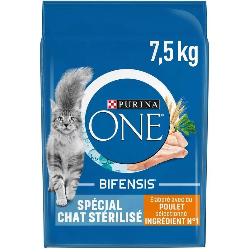 Spécial Chat Stérilisé Poulet et Blé 7,5 kg