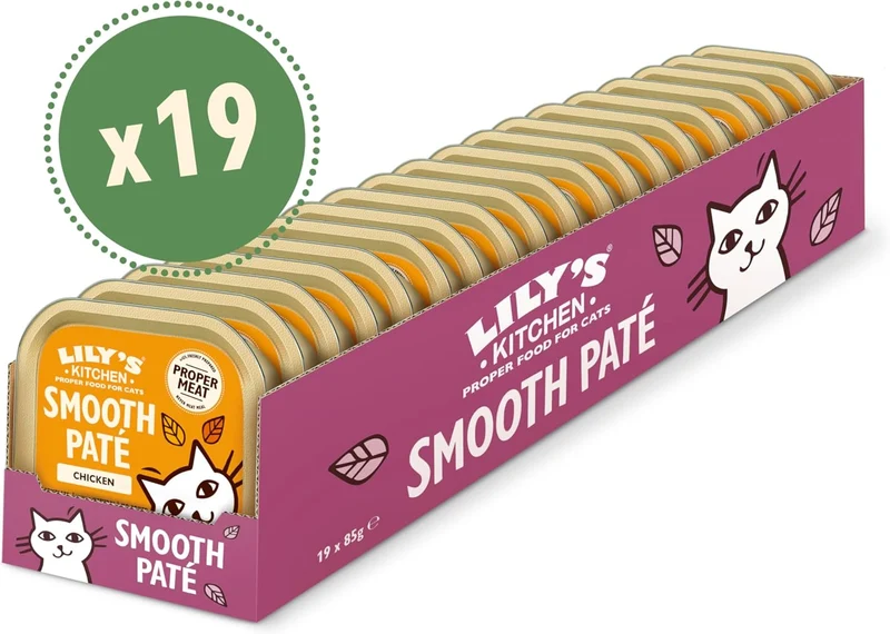 LILY'S KITCHEN Terrine Poulet Sans Céréales Chat Adulte 19x85g
