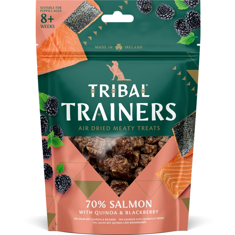 TRIBAL Friandises d'Éducation Saumon & Mûre pour Chien 80g