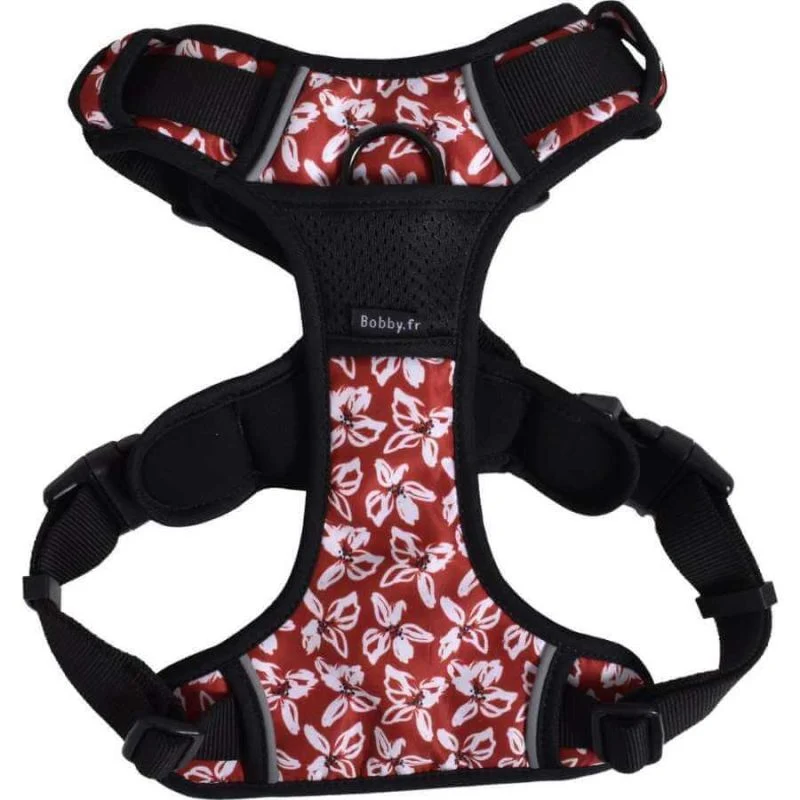 BOBBY Harnais Rando Monoi pour Chat Taille XS Bordeaux