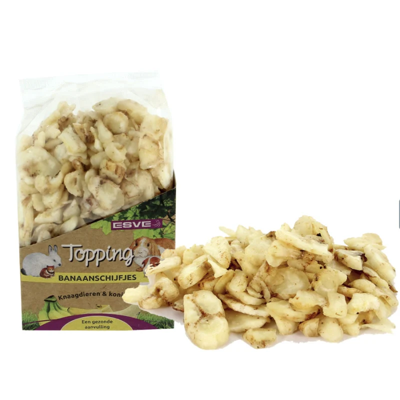 ESVE Bonbon Rongeurs Bananes Friandise Naturelle 125g