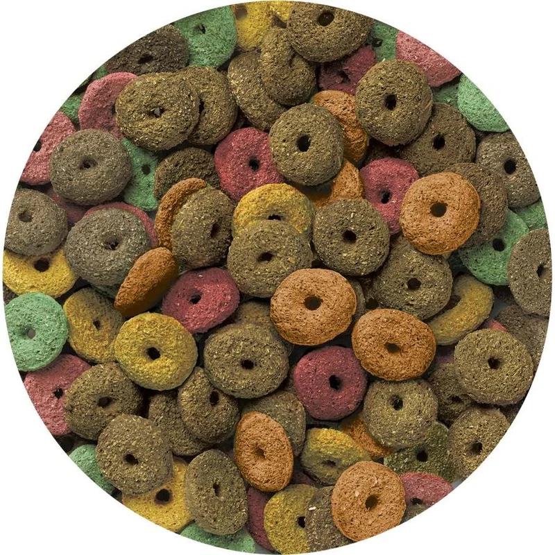 VITAKRAFT Rollis Party Anneaux Croustillants Multicolores pour Rongeurs 7x500g