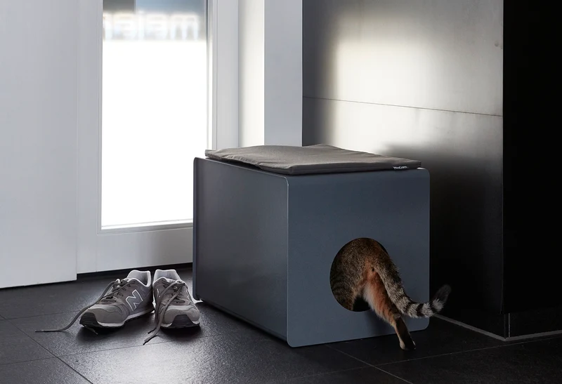 Maison de toilette pour chat design Sito