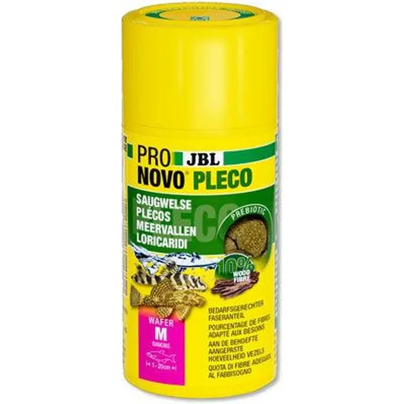 JBL ProNovo Pleco Wafer M 100 ml – Pastilles Végétales pour Plécos