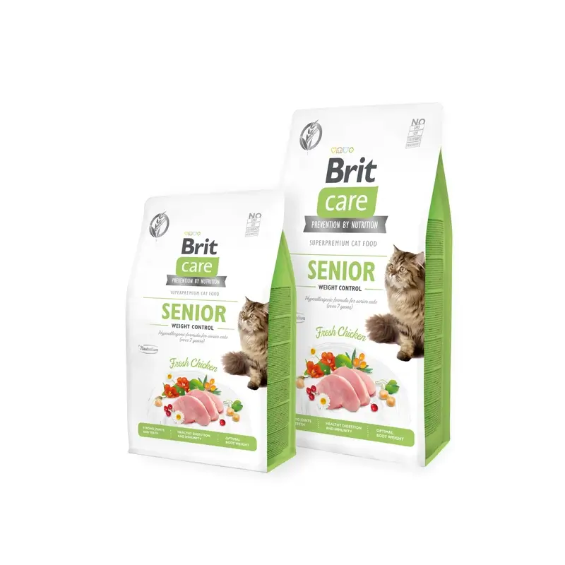 Brit Care Cat Grain-Free Senior Weight Control 400 grams