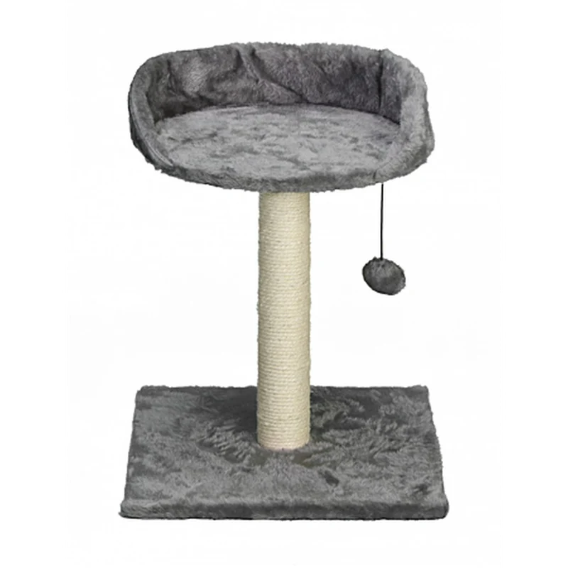 Arbre à Chat avec Assise Anthracite 34x34x42 cm