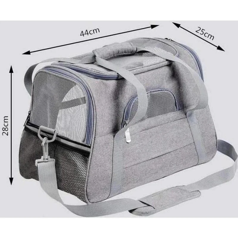 ZOOMALIN Sac de Transport 600D Gris Chine 44x22x26cm