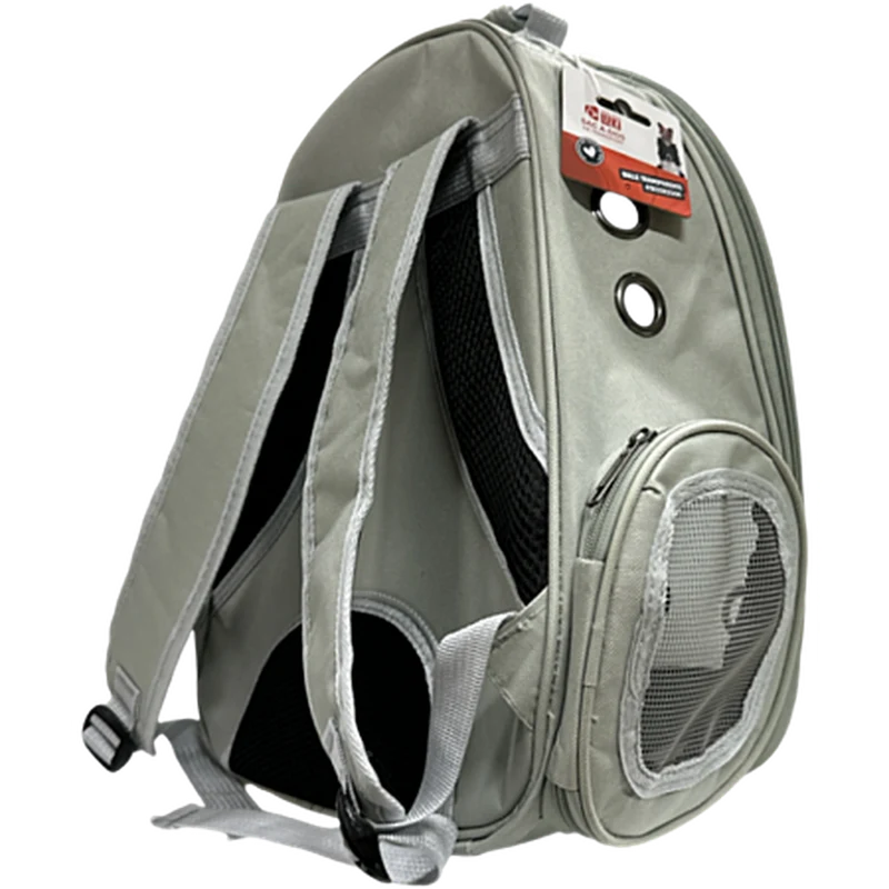 Sac à Dos de Transport Transparent Gris 41x33x25cm