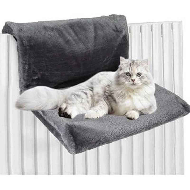 Lit de Radiateur Gris 50x30cm