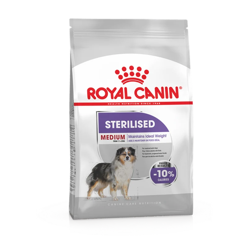 ROYAL CANIN Medium Sterilised Croquettes pour chiens stérilisés adultes races moyennes 12kg