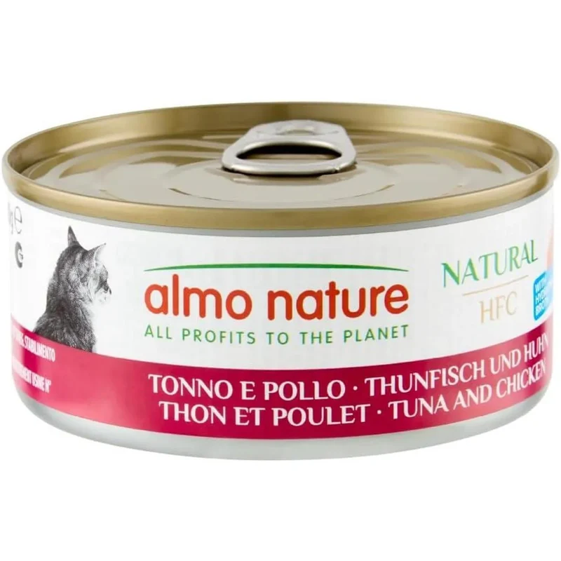ALMO NATURE HFC Natural Thon et Poulet 150g