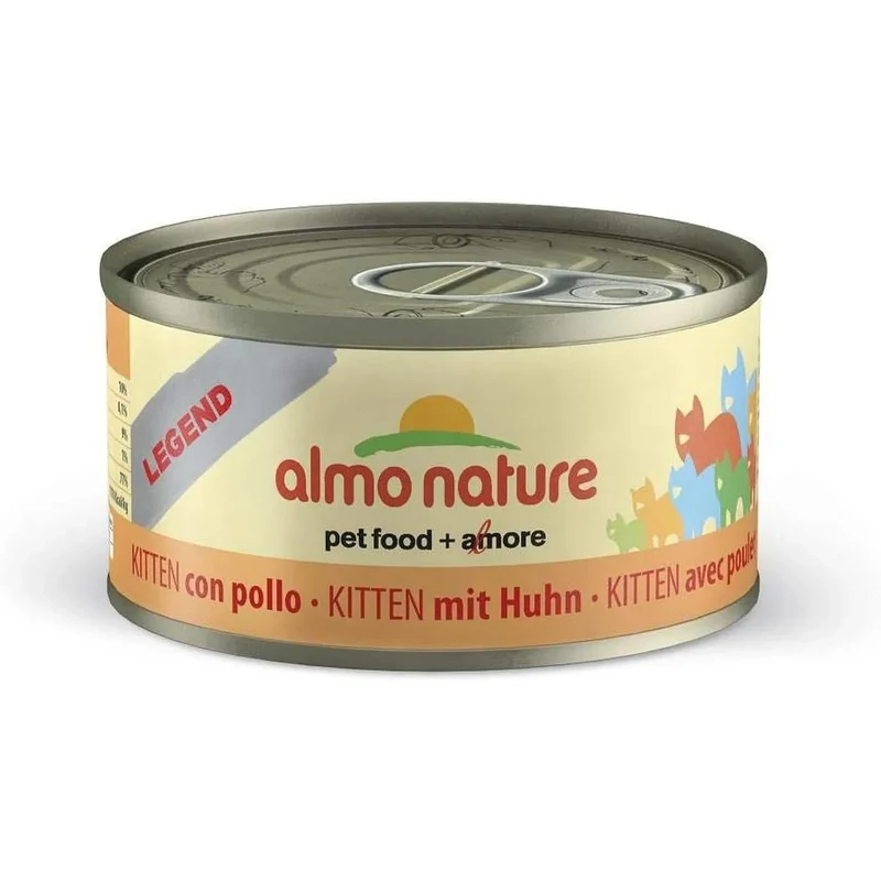 ALMO NATURE HFC Natural Kitten Poulet 70g