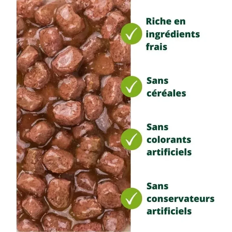EQUILIBRE & INSTINCT Emincés Croissance pour Chat Junior au Poulet 12x85g