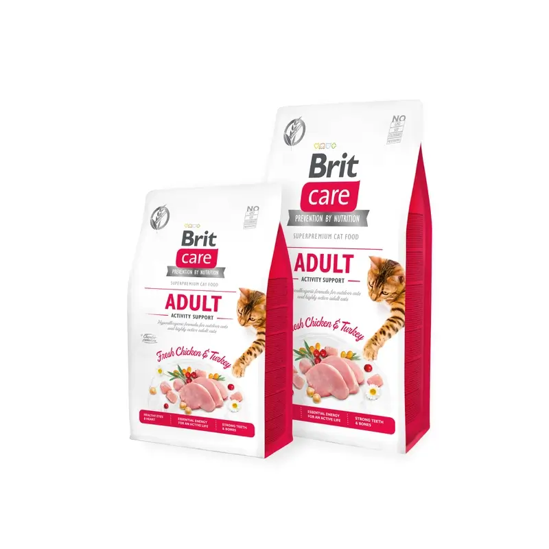 Brit Care Cat Grain-Free Adult Activity Support 2 kilos